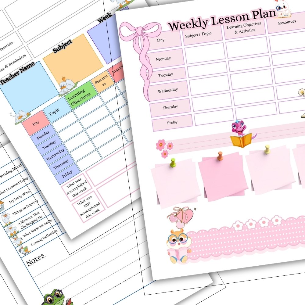 CVC Words Worksheets workbook preview showing printable 3-letter word tracing, phonics reading comprehension activities, and kindergarten vocabulary prompts.